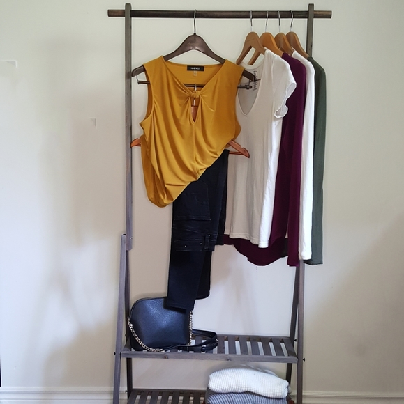 Yellow detailed blouse - Picture 5 of 6